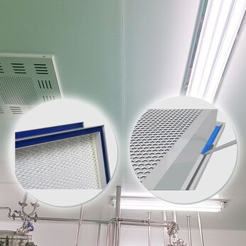 HEPA Box Enclosures for Gel-Seal Filters in Pharmaceutical Cleanrooms