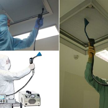 Cách kiểm tra hiệu suất HEPA Box bằng DOP test