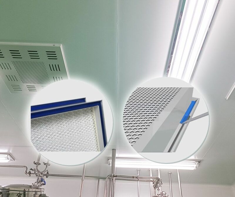 HEPA Box Enclosures for Gel-Seal Filters in Pharmaceutical Cleanrooms
