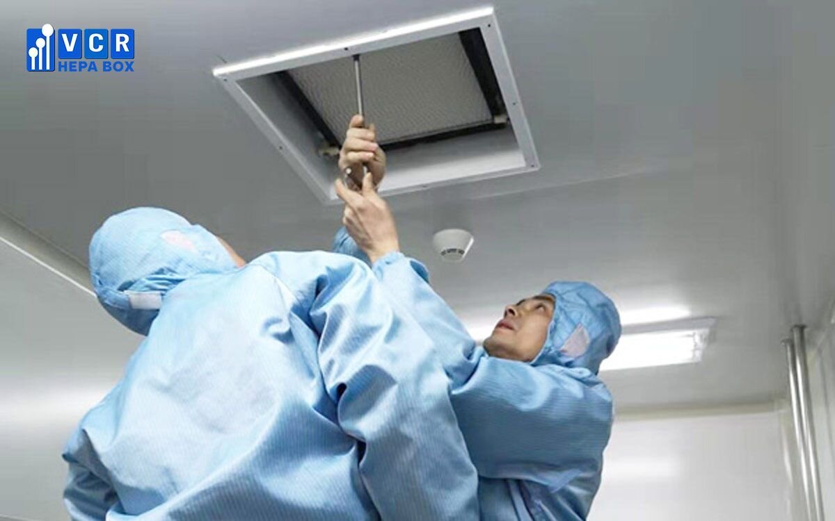 Các phương pháp kiểm tra hiệu suất lọc khí của HEPA Box